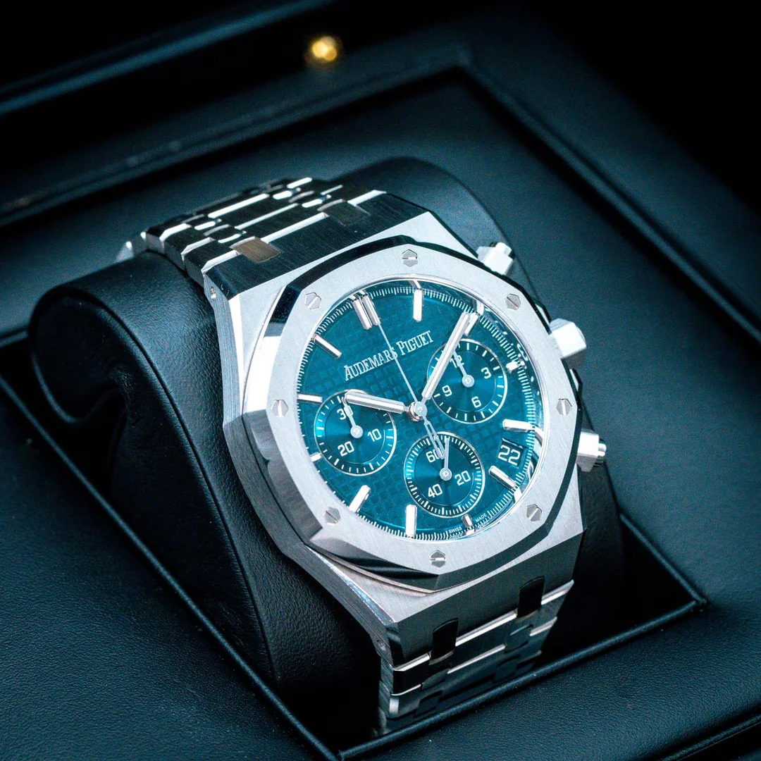 Luxury Automatic Watch for Men - Blue Dial, Stainless Steel